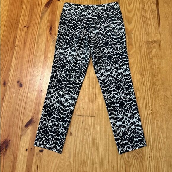 ETRO Pants White and Black Paisley Print Trousers Women’s Size 40 / US 4 - Picture 8 of 8